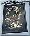 Sign for the Punchbowl & Ladle, Penelewey