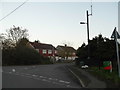 Charville Lane at the junction of Langdale Drive