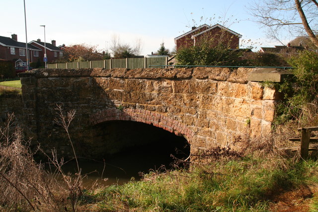 Very old bridge over the River Rase in Church Street, Middle Rasen