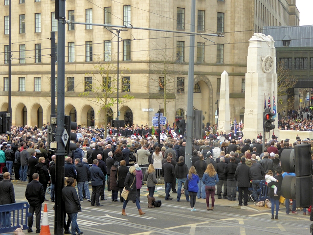 2014 Remembrance Sunday Ceremony, St Peter's Square