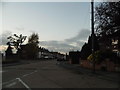 Goshawk Gardens at the junction of Bury Road