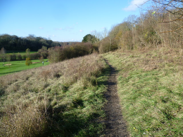 Footpath from Luxted