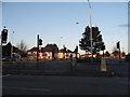 Harlington Road at the junction of West Drayton Road