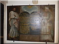 SK9716 : Church of St Mary: Painted Panel by Bob Harvey