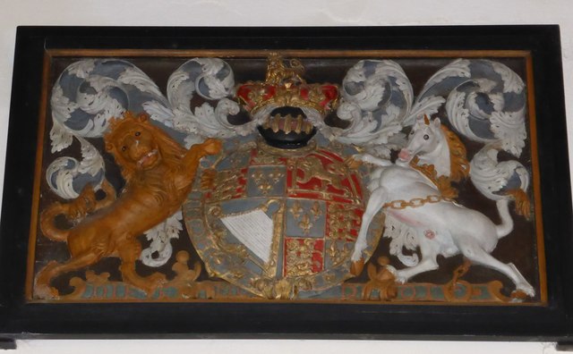 Church of St Mary: Loyal Hatchment