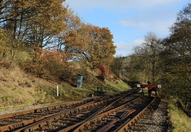 Railway outside Oxenhope