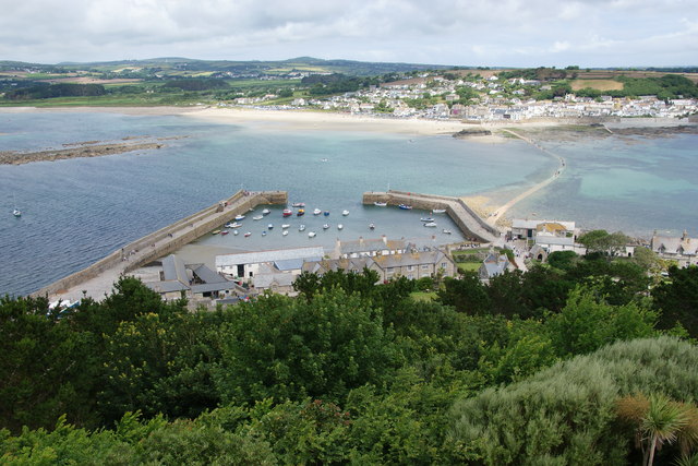 The northern side of St Michael's Mount