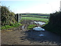 Field entrance off National Cycle Route 3