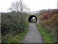 SK5087 : Underpass under Laughton road on NCN674 by Steve  Fareham