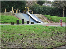 SE2419 : Play Area - Lees Hall Road by Betty Longbottom