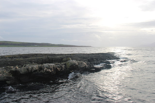 The tip of St Ninian's Point