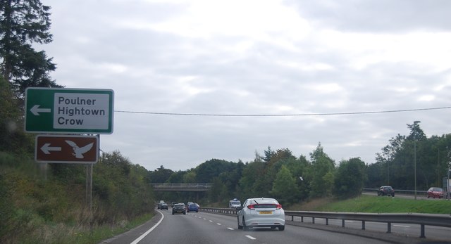 A31, eastbound