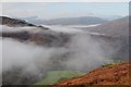 NN5435 : Mist in Glen Lochay by Jim Barton