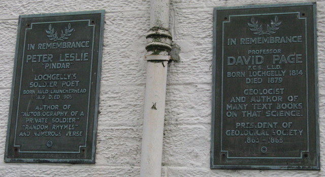Memorials to Peter Leslie and David Page