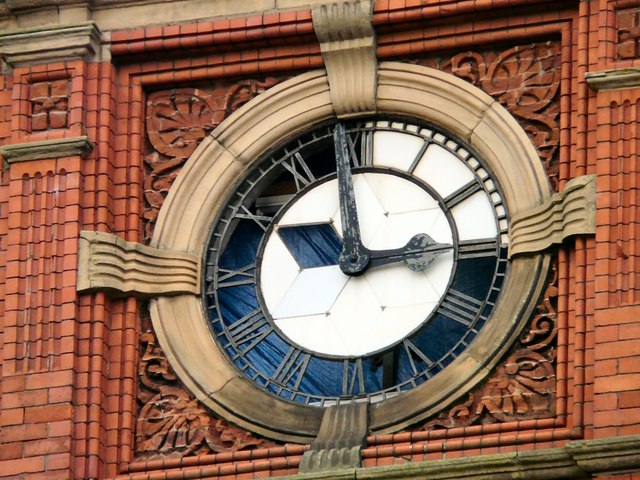 Town Hall Clock: South face details