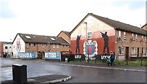 J3573 : Loyalist Paramilitary Murals facing Lord Street by Eric Jones