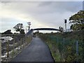 SX9784 : Bridge over railway for cyclists and walkers by David Smith