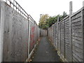 Path from Kingsbury Road to High Meadow Crescent