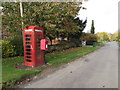 Telephone Box & Mill Road Postbox