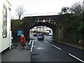 Railway bridge over the A3082, Par