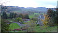 Above Llangedwyn Hall in the Tanat valley