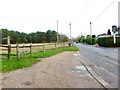 Looking east from the public house on Brentmoor Road