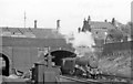 Eccles: stopping train from Manchester Exchange on the line to Liverpool, 1951