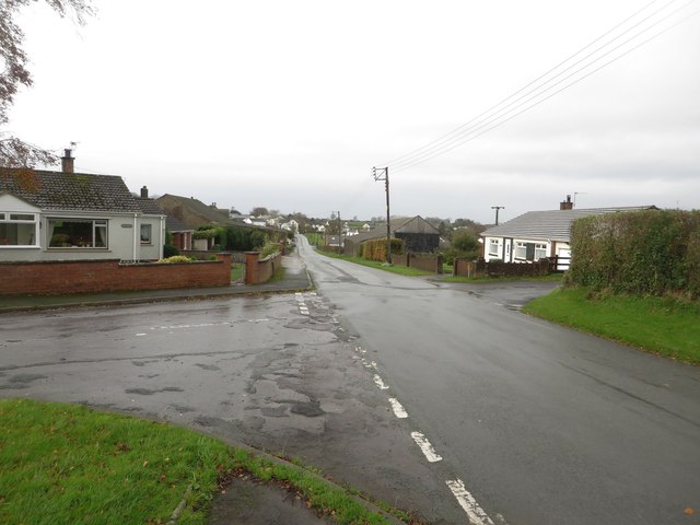 Entering Eaglesfield from the East © Graham Robson :: Geograph Britain ...