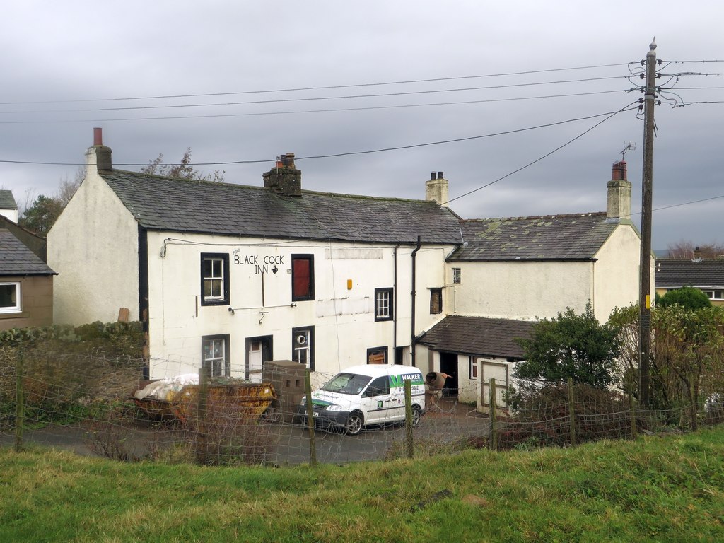 The former Black Cock Inn, Eaglesfield © Graham Robson cc-by-sa/2.0 ...