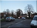 Hyde Lane at the junction of Radlett Road