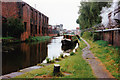 Ashton Canal above lock 8, 1990