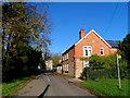 Houses at the south end of Stratton Audley