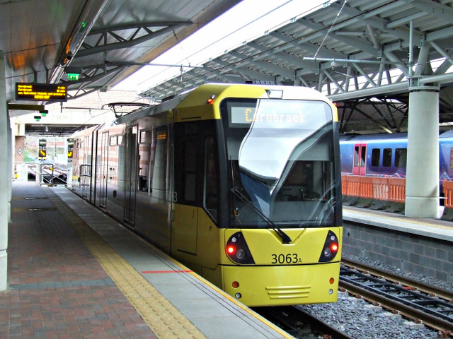 Metrolink tram at The Station,... © Thomas Nugent cc-by-sa/2.0 ...