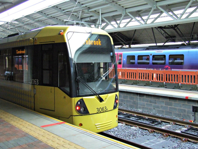 Metrolink Tram At The Station, © Thomas Nugent :: Geograph Britain 