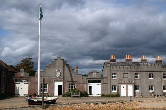 The Engine House and Quay Cottages, Brownsea Island