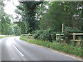 Footpath And Sign