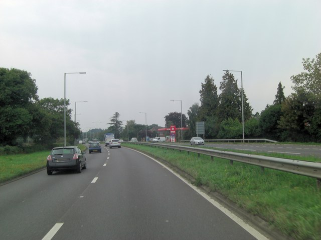 A31 passes Murco Filling Station