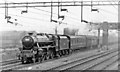 SJ7743 : Madeley: Down relief express on WCML, 1962 by Ben Brooksbank