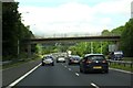 Bridge to Springwood House Farm over the M65