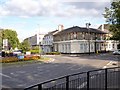 Roundabout in High Street, Aldershot