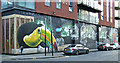 NS5964 : Graffiti style murals on Howard Street by Thomas Nugent