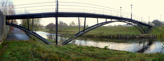 Footbridge across the Drumragh River