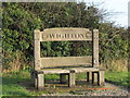 Wighton village bench