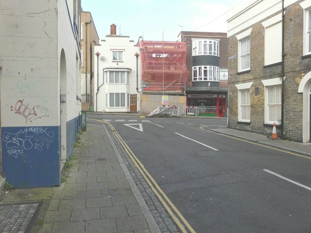 House under construction, George Street