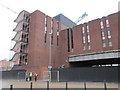 Demolition of Millgarth Police Station - viewed from near Coach Station