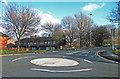Mini roundabout on Failsworth Road