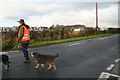 Crossing Wold Road from Middlehowe Road