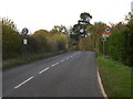 Entering Scole on Bungay Road