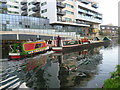 River Lee Navigation alongside Hackney Marshes