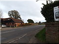 Entering Suffolk on the B1077 Stuston Road